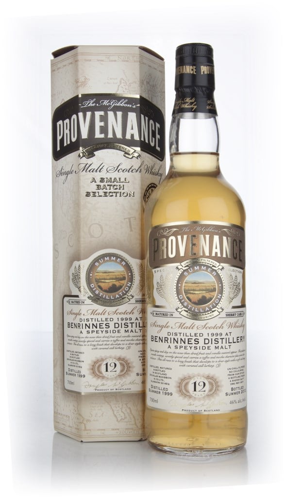 Benrinnes 12 Year Old 1999 (cask 8571) - Provenance (Douglas Laing) 70cl product image
