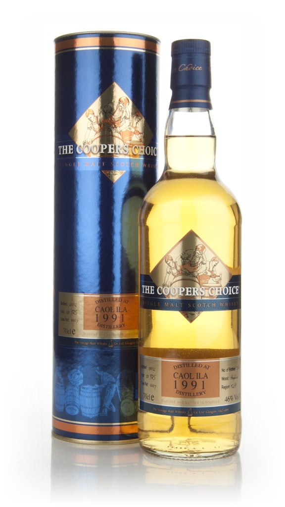 Caol Ila 20 Year Old 1991 - The Coopers Choice (The Vintage Malt Whisky Co.) 70cl product image