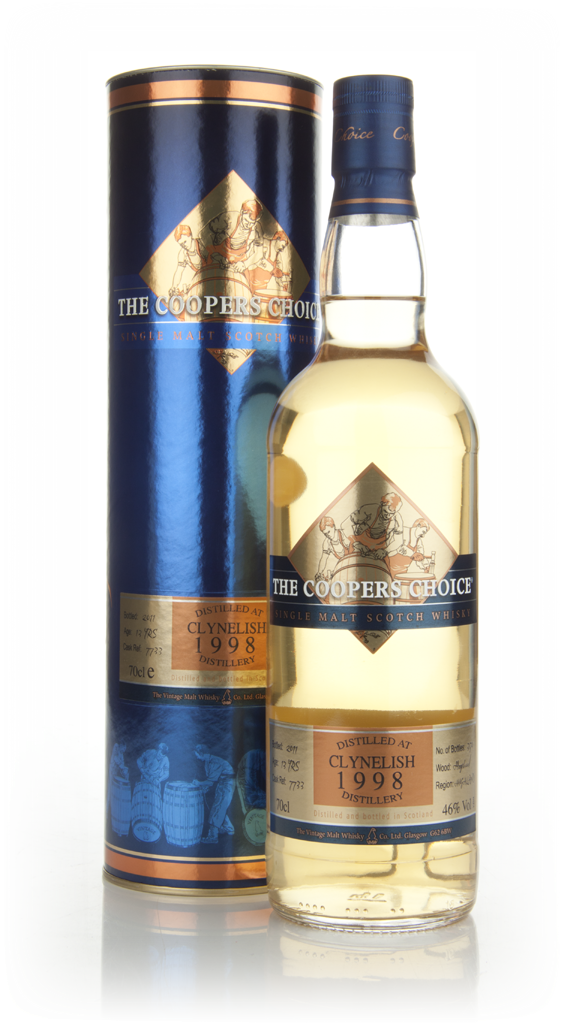Clynelish 13 Year Old 1998 - The Coopers Choice (The Vintage Malt Whisky Co.) 70cl product image