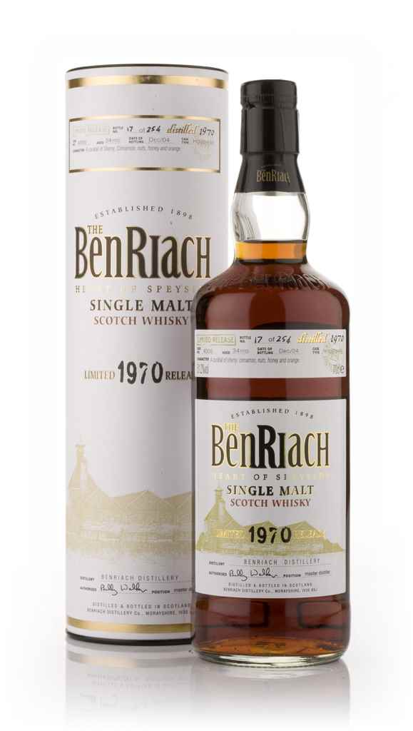 Benriach 34 Year Old 1970 70cl product image