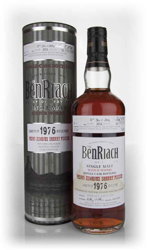 BenRiach 35 Year Old 1976 Pedro Ximénez Sherry Cask Finish 70cl product image