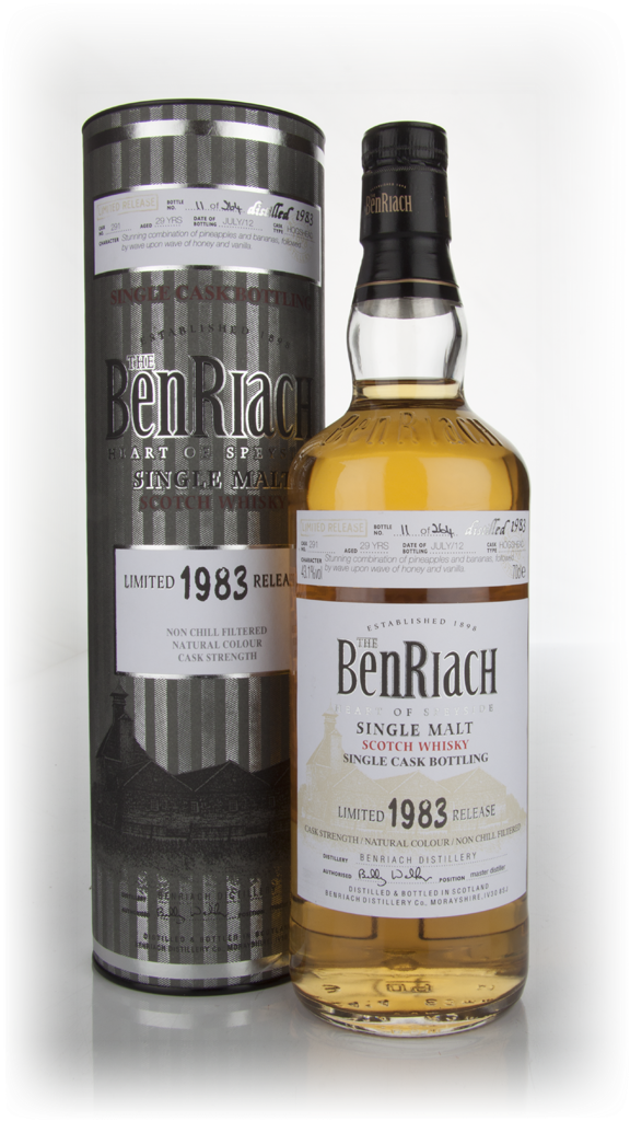 Benriach 29 Year Old 1983 Refill Hogshead 70cl product image