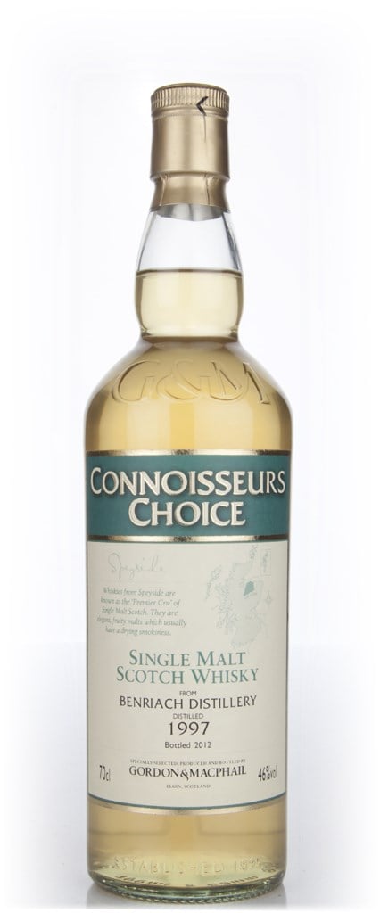 Benriach 1997 (bottled 2012) - Connoisseurs Choice (Gordon & MacPhail) 70cl product image