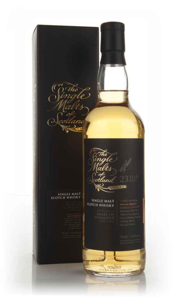 Braes of Glenlivet 23 Year Old 1989 - The Single Malts of Scotland 70cl product image