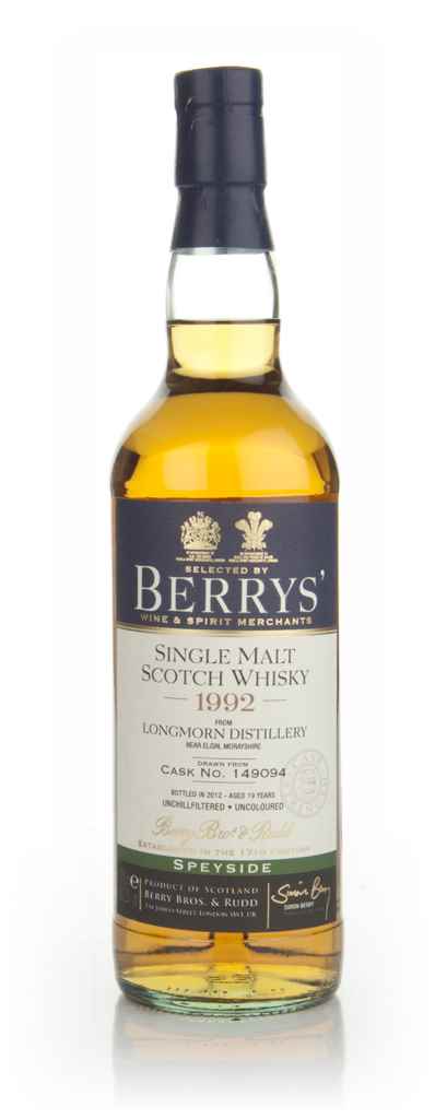 Longmorn 19 Year Old 1992 (cask 149094) (Berry Bros. & Rudd) 70cl product image