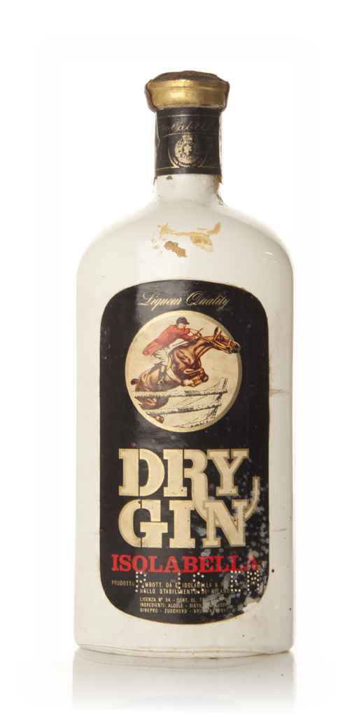 Isolabella Dry Gin - 1960s 73cl product image