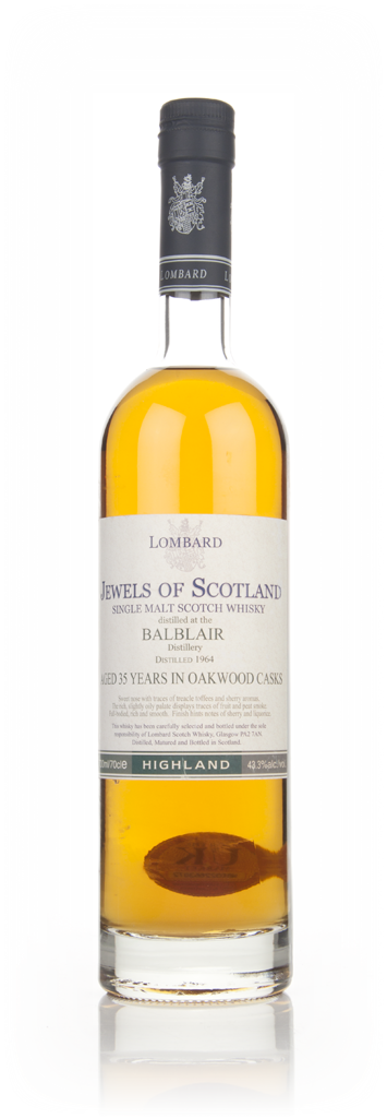 Balblair 35 Year Old - Jewels of Scotland (Lombard) 70cl product image