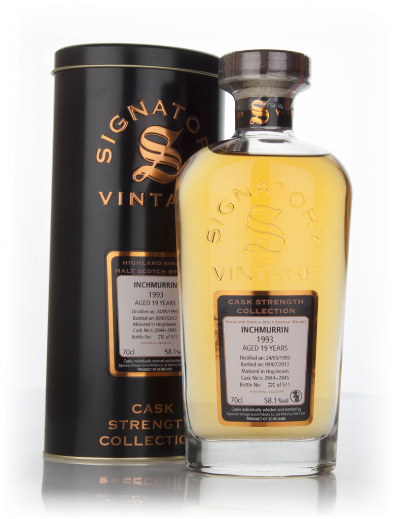 Inchmurrin 19 Year Old 1993 (cask 2844+2845) - Cask Strength Collection (Signatory) 70cl product image