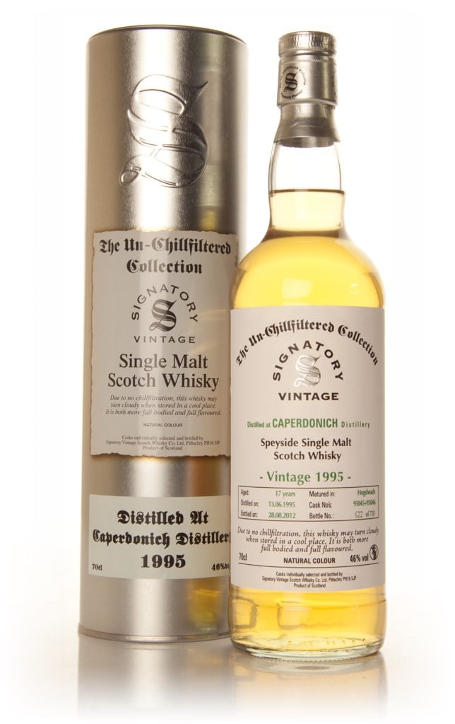 Caperdonich 17 Year Old 1995 - Un-Chillfiltered (Signatory) 70cl product image