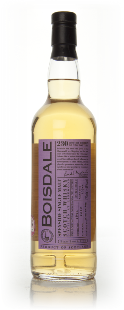 Linkwood 1991 - Boisdale (Berry Bros. & Rudd) 70cl product image