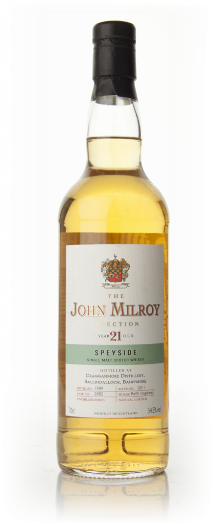 Cragganmore 21 Year Old 1989 - The John Milroy (Berry Bros. & Rudd) 70cl product image