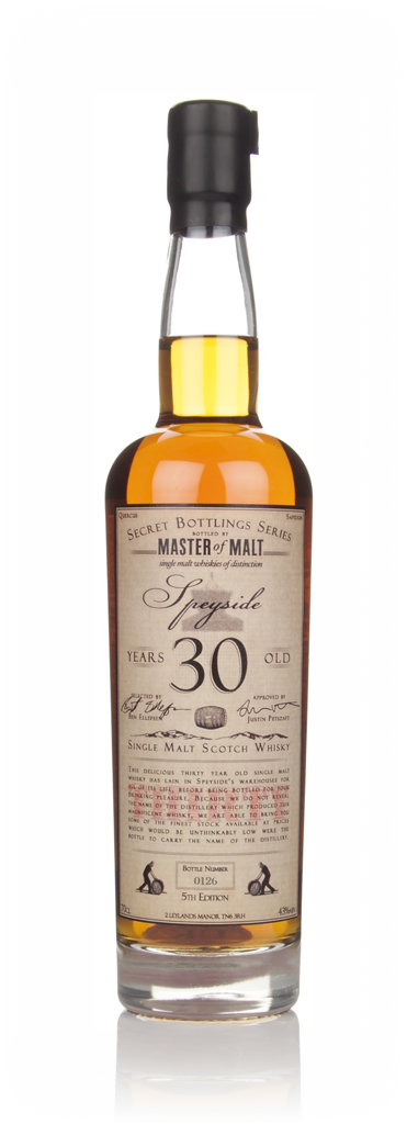 Master of Malt 30 Year Old Speyside (5th Edition) 70cl product image