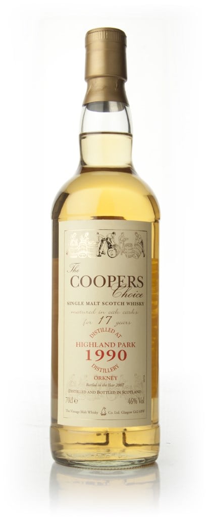 Highland Park 17 Year Old 1990 - The Coopers Choice (The Vintage Malt Whisky Co.) 70cl product image