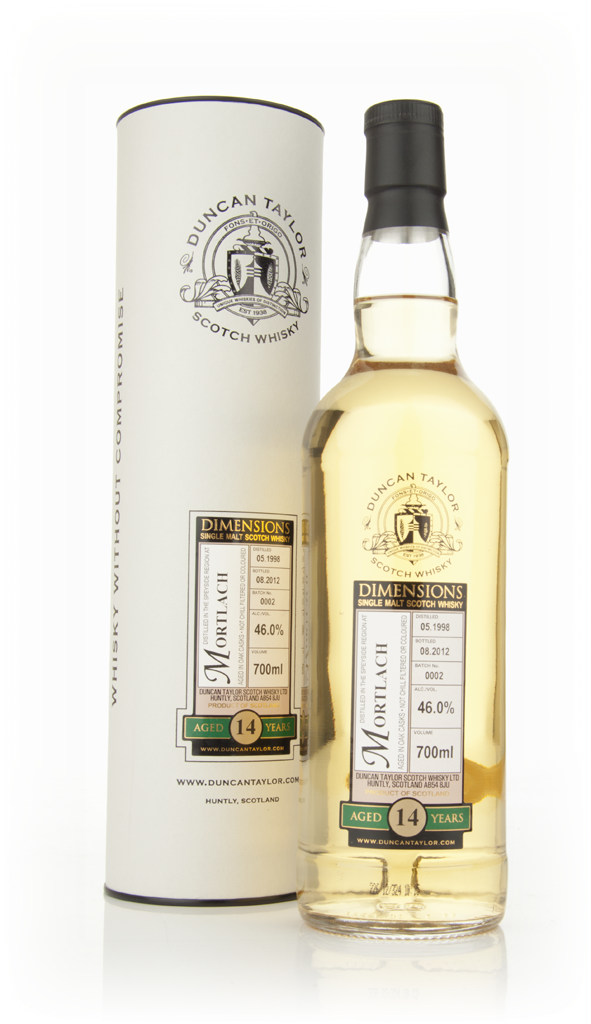 Mortlach 14 Year Old 1998 - Dimensions (Duncan Taylor) 70cl product image