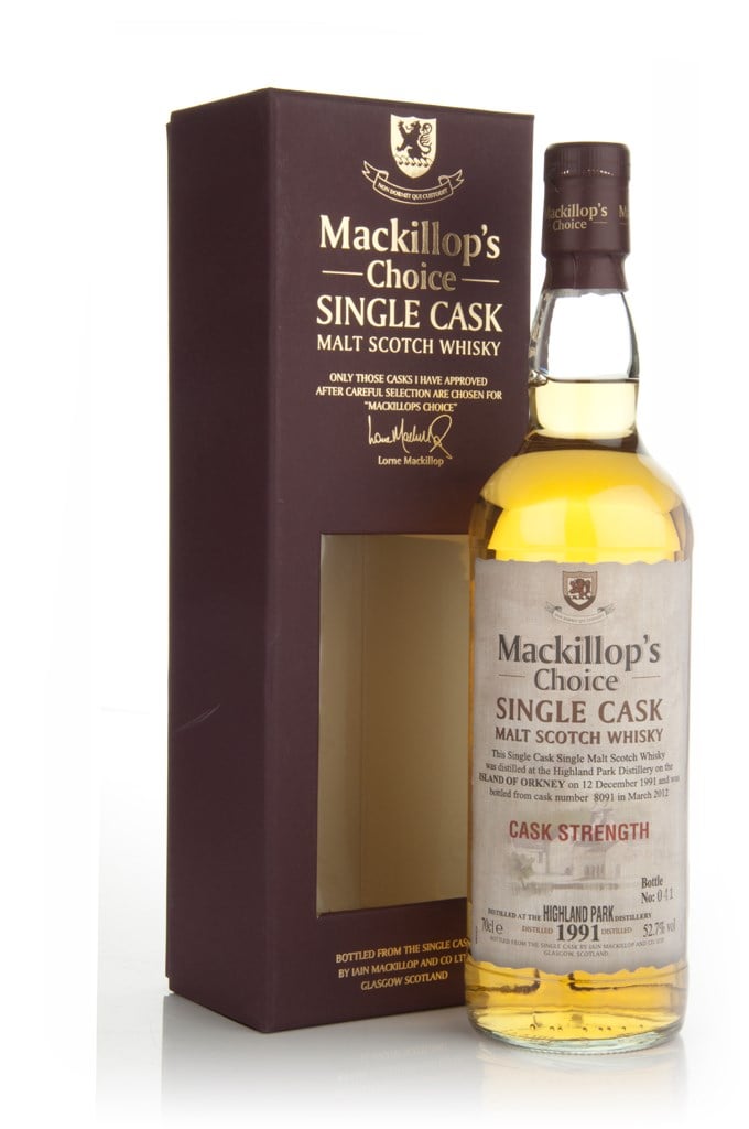 Highland Park 20 Year Old 1991 (cask 8091) - Mackillop's Choice 70cl product image