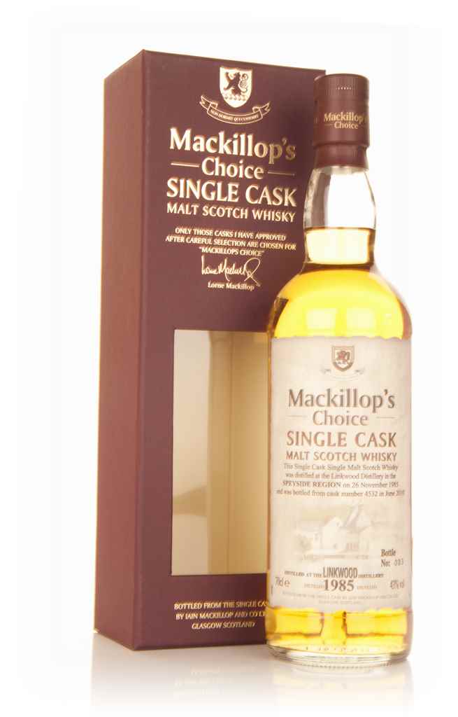 Linkwood 24 Year Old 1985 (cask 4532) - Mackillop's Choice 70cl product image