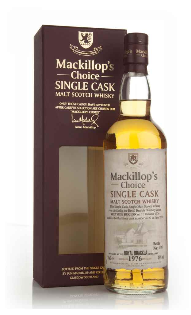 Royal Brackla 33 Year Old 1976 (cask 6920) - Mackillop's Choice 70cl product image