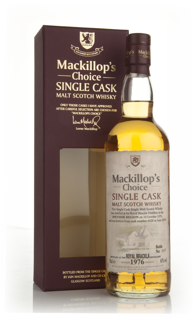 Royal Brackla 33 Year Old 1976 (cask 6920) - Mackillop's Choice 70cl product image