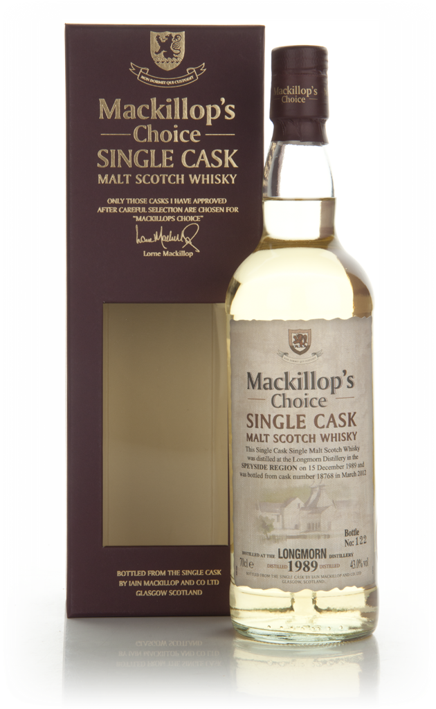 Longmorn 22 Year Old 1989 (cask 18768) - Mackillop's Choice 70cl product image
