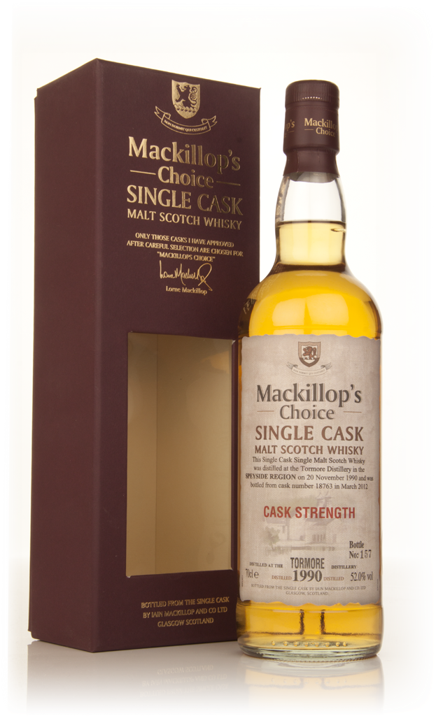 Tormore 21 Year Old 1990 - Mackillop's Choice Cask Strength 70cl product image