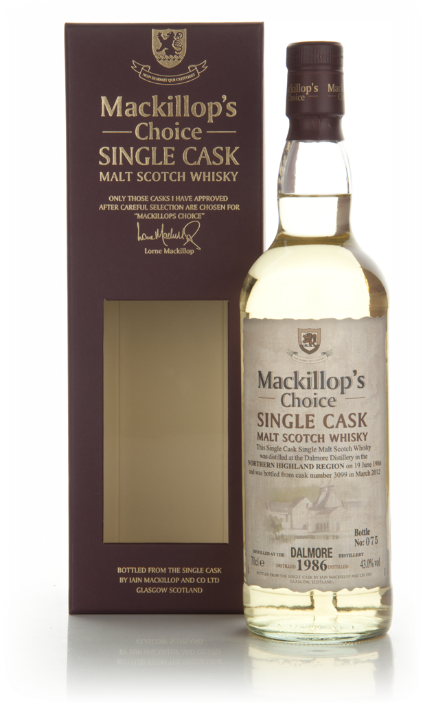 Dalmore 25 Year Old 1986 (cask 3099) - Mackillop's Choice 70cl product image