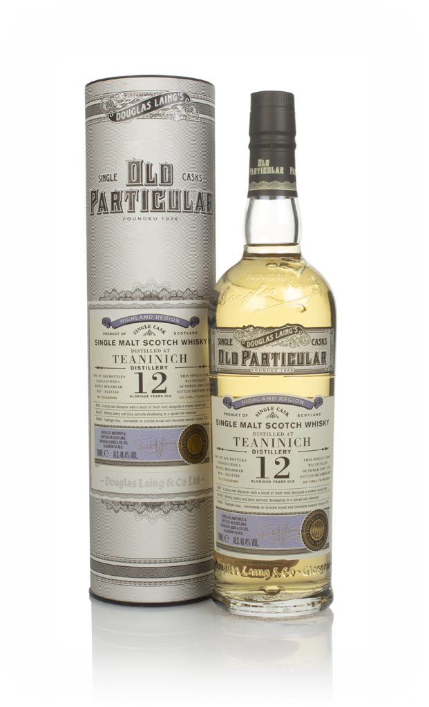 Teaninich 12 Year Old 2007 (cask 13783) - Old Particular (Douglas Laing) 70cl product image