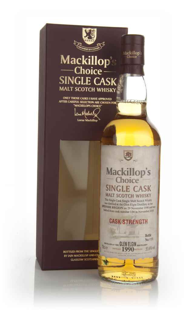 Glen Elgin 1990 (cask 134) - Mackillop's Choice (bottled 2010) 70cl product image