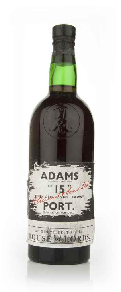 Adams 15 Fine Old Light Tawny Port - 1960s 70cl product image