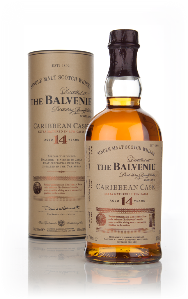 Balvenie 14 Year Old Caribbean Cask 70cl product image