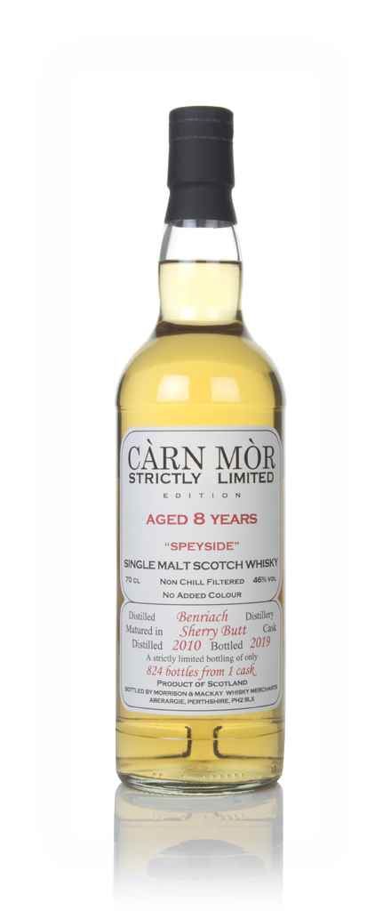 Benriach 8 Year Old 2010 - Strictly Limited (Càrn Mòr) 70cl product image