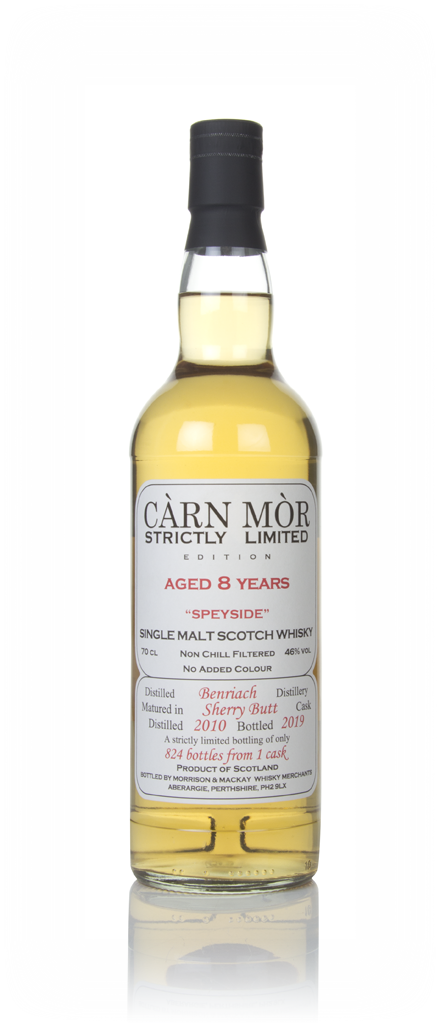 Benriach 8 Year Old 2010 - Strictly Limited (Càrn Mòr) 70cl product image