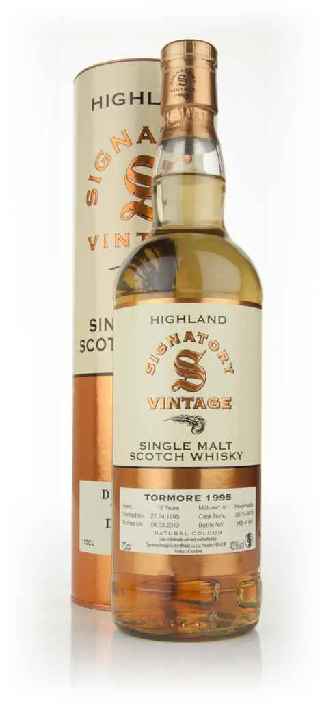 Tormore 16 Year Old 1995 (cask 3875+3876) (Signatory) 70cl product image