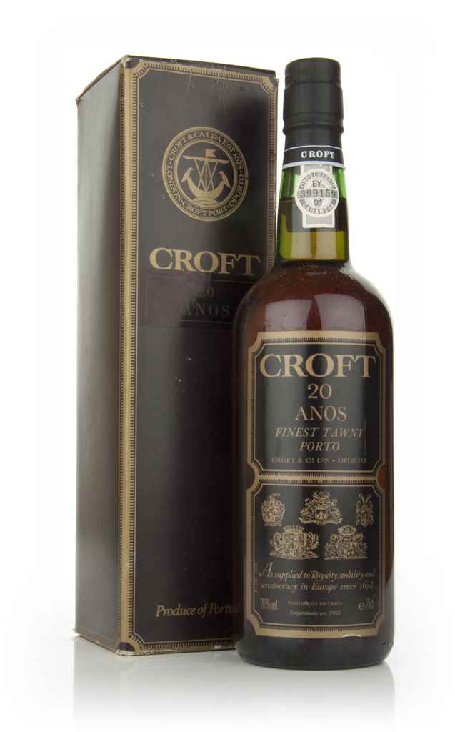 Croft 20 Year Old Port - 1970s 75cl product image