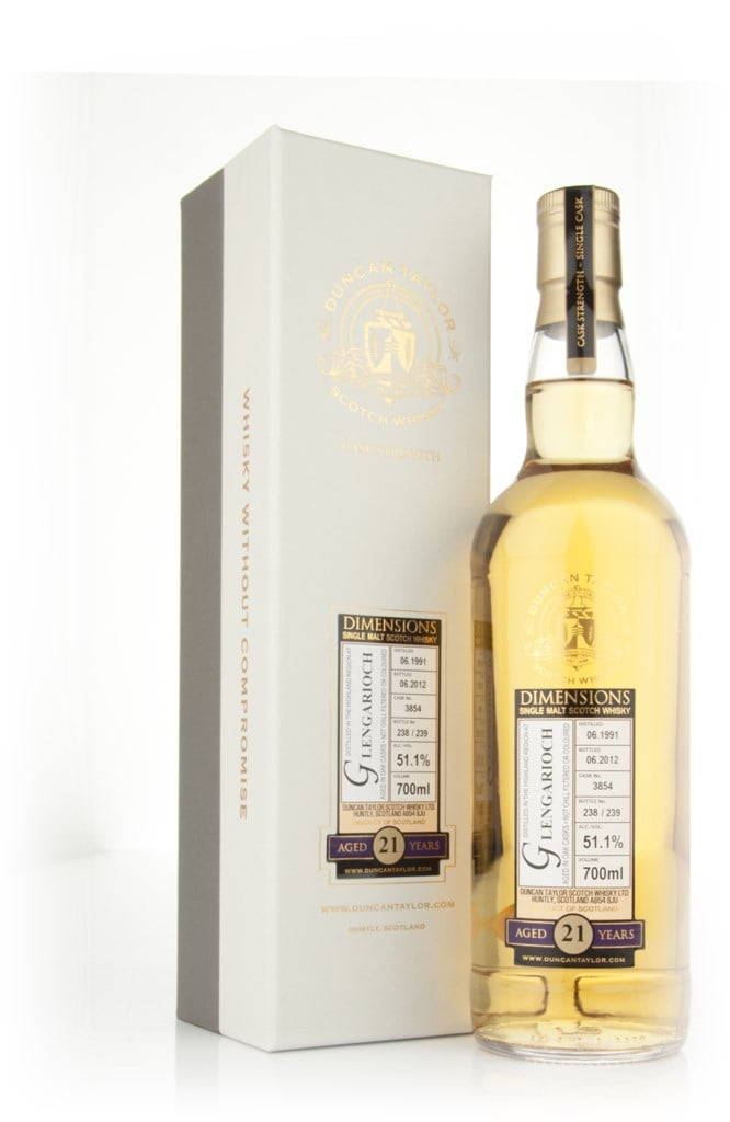 Glen Garioch 21 Year Old 1991 - Dimensions (Duncan Taylor) 70cl product image