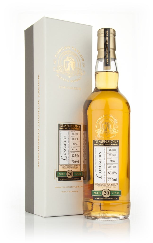Longmorn 20 Year Old 1992 - Dimensions (Duncan Taylor) 70cl product image