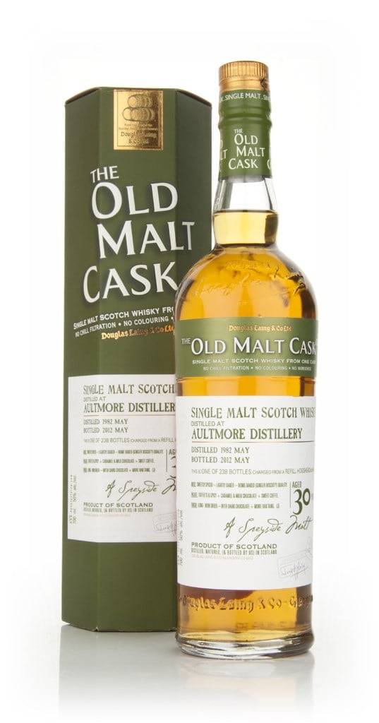 Aultmore 30 Year Old 1982 Cask 8533 - Old Malt Cask (Douglas Laing) 70cl product image