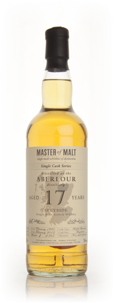 Aberlour 17 Year Old - Single Cask (Master of Malt) 70cl product image