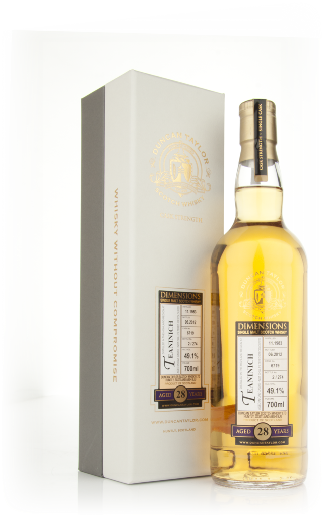 Teaninch 28 Year Old 1983 - Dimensions (Duncan Taylor) 70cl product image