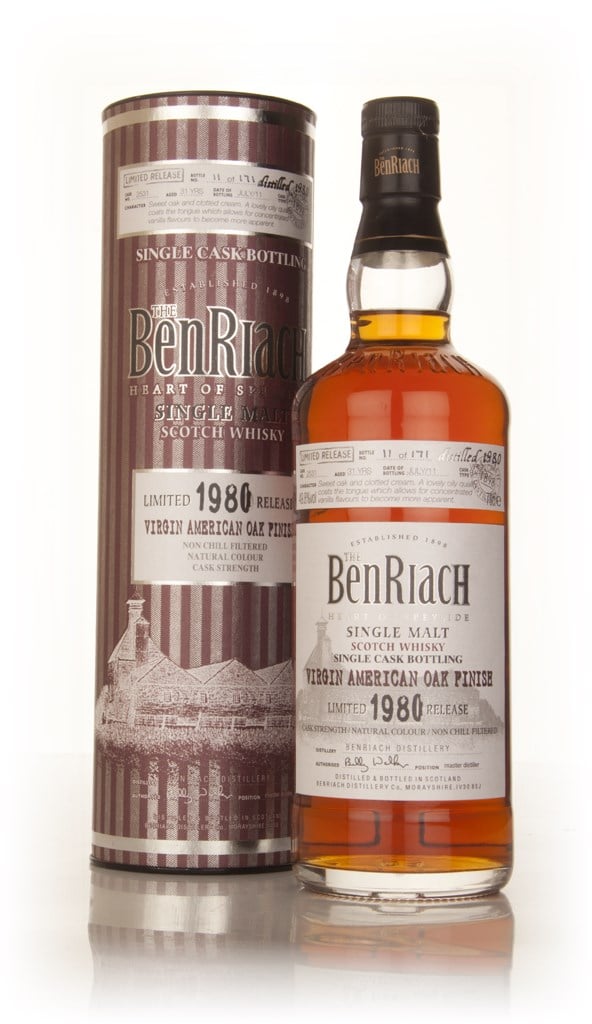 Benriach 31 Year Old 1980 (cask 2531) - Virgin American Oak Finish 70cl product image