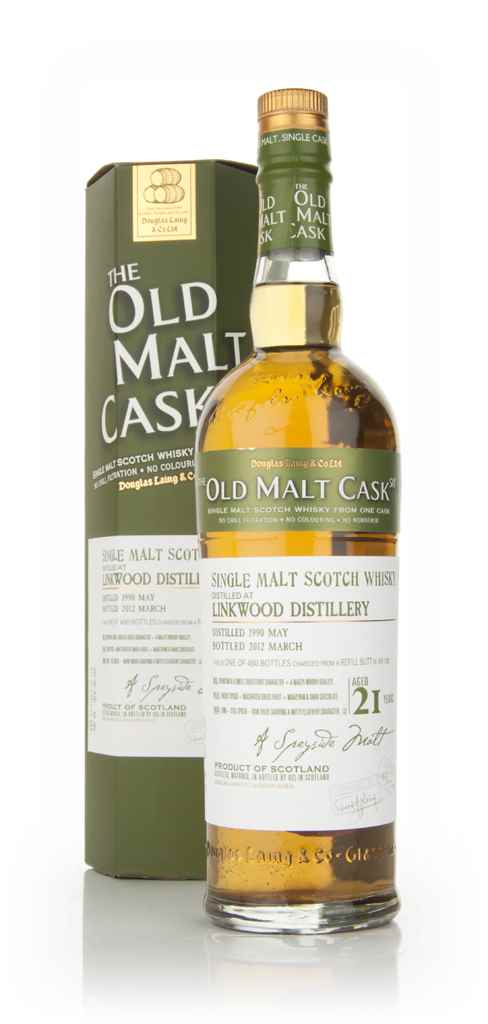Linkwood 21 Year Old 1990 - Old Malt Cask (Douglas Laing) 70cl product image