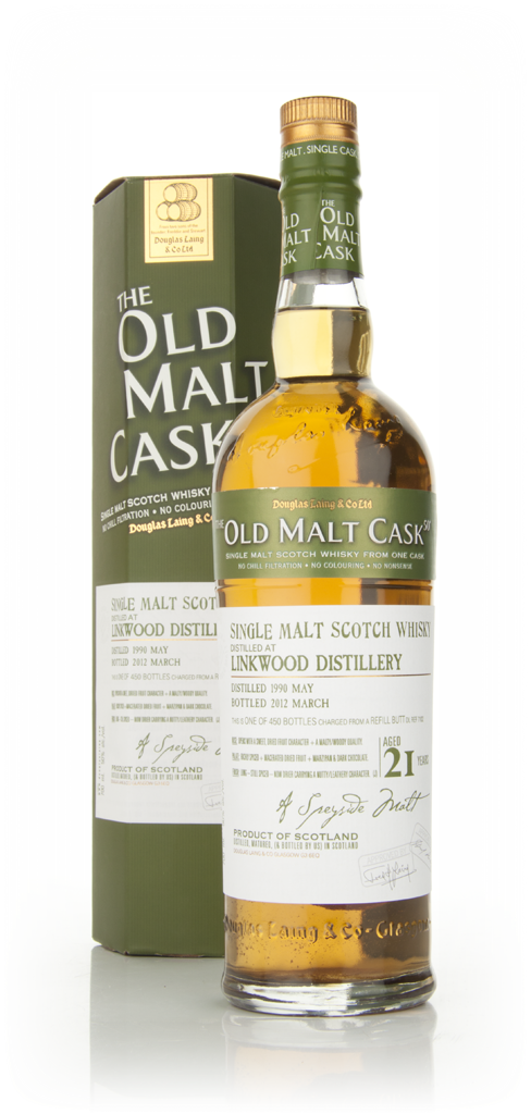 Linkwood 21 Year Old 1990 - Old Malt Cask (Douglas Laing) 70cl product image