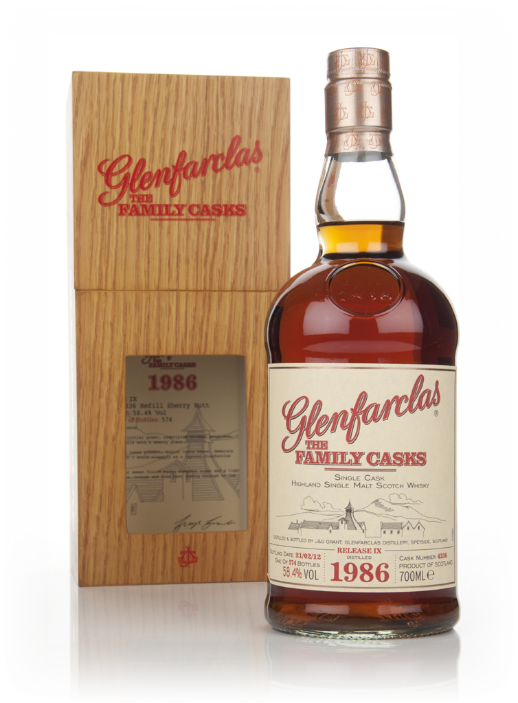 Glenfarclas 1986 Family Cask Release IX 70cl product image
