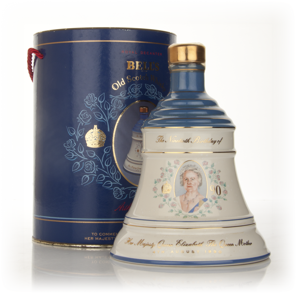 Bell's Queen Mother 90th Birthday Decanter - 1990 75cl product image