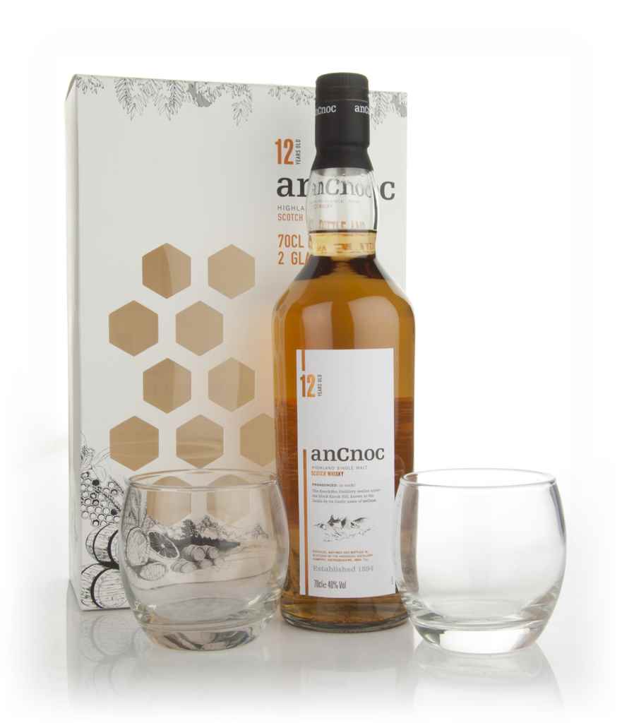 anCnoc 12 Year Old with 2 Glasses Gift Pack  70cl product image