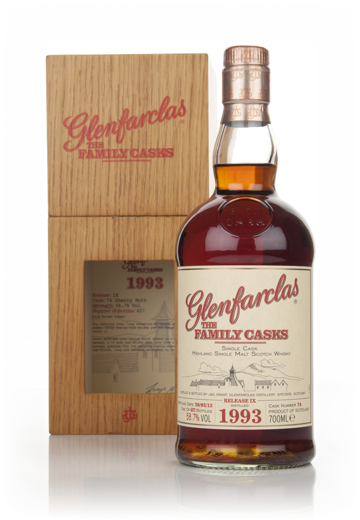 Glenfarclas 1993 Family Cask Release IX 70cl product image