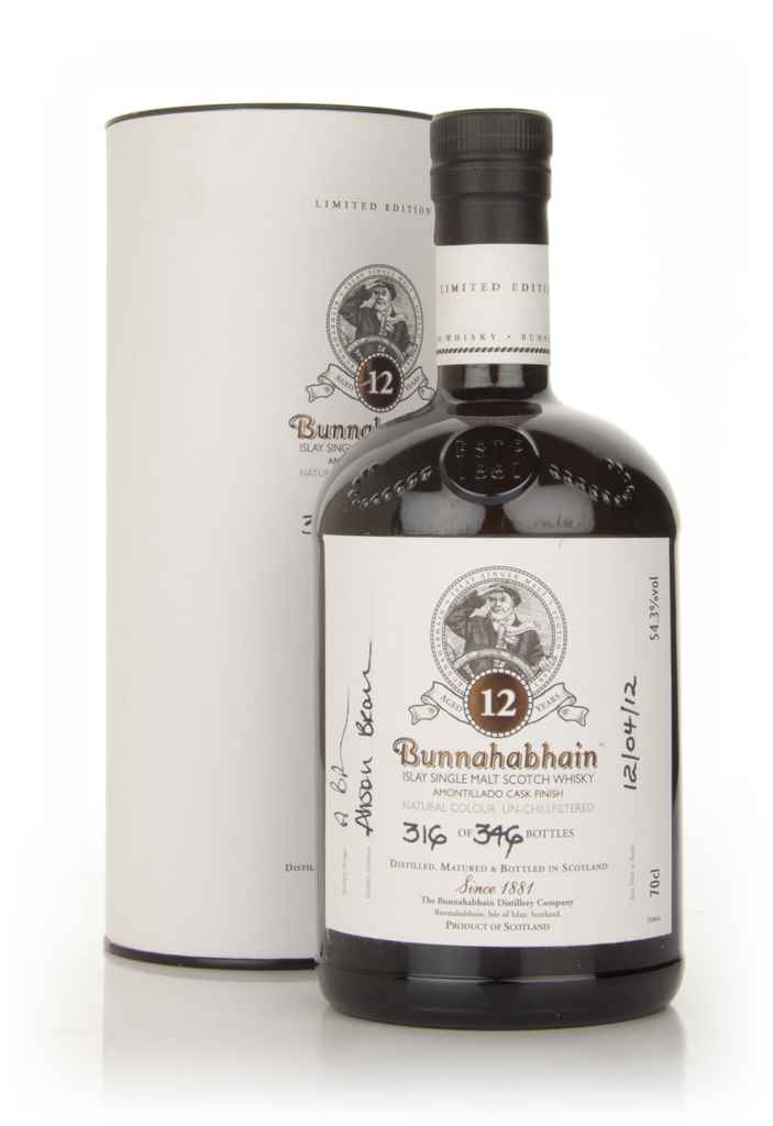 Bunnahabhain 12 Year Old Amontillado Cask Finish - Fèis Ìle 2012 70cl product image