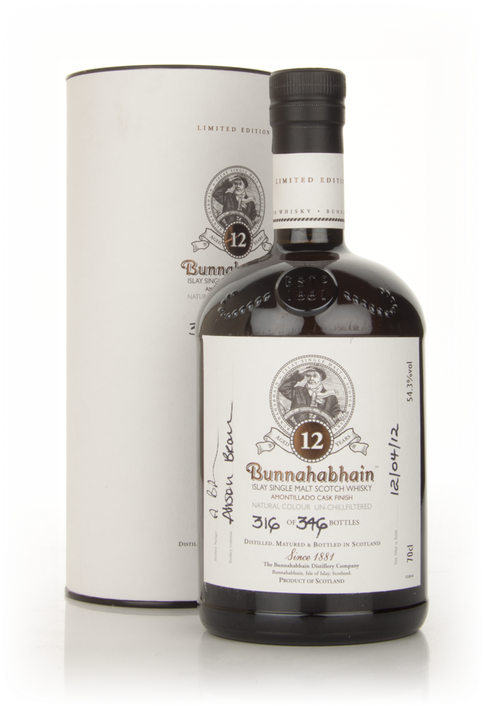 Bunnahabhain 12 Year Old Amontillado Cask Finish - Fèis Ìle 2012 70cl product image