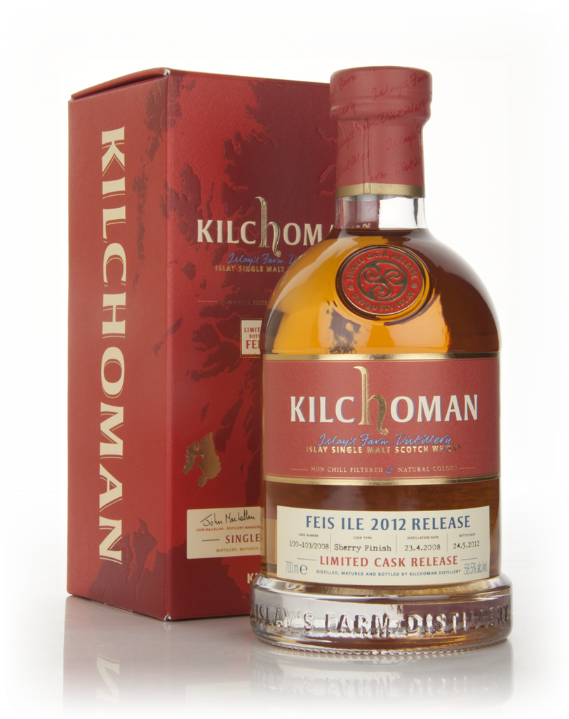 Kilchoman 4 Year Old 2008 (casks 100-103) - Fèis Ìle 2012 70cl product image