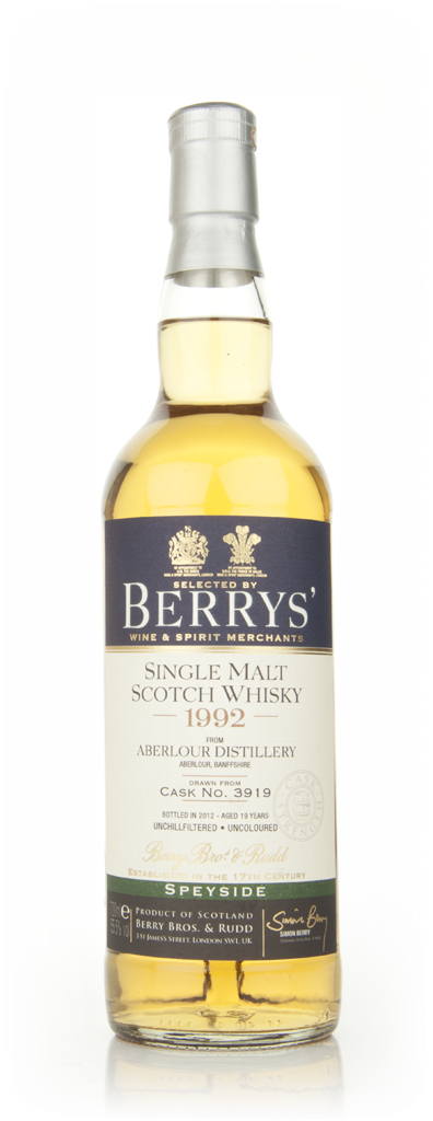 Aberlour 19 Year Old 1992 (Berry Bros. & Rudd) 70cl product image