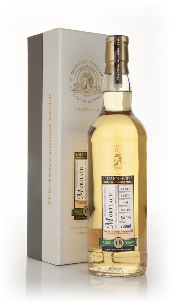 Mortlach 18 Year Old 1993 - Dimensions (Duncan Taylor) 70cl product image